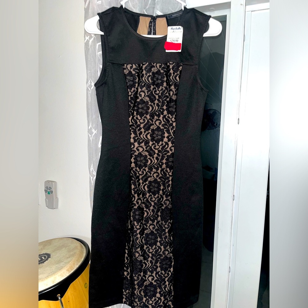 Black Womens Dress Body Corps New